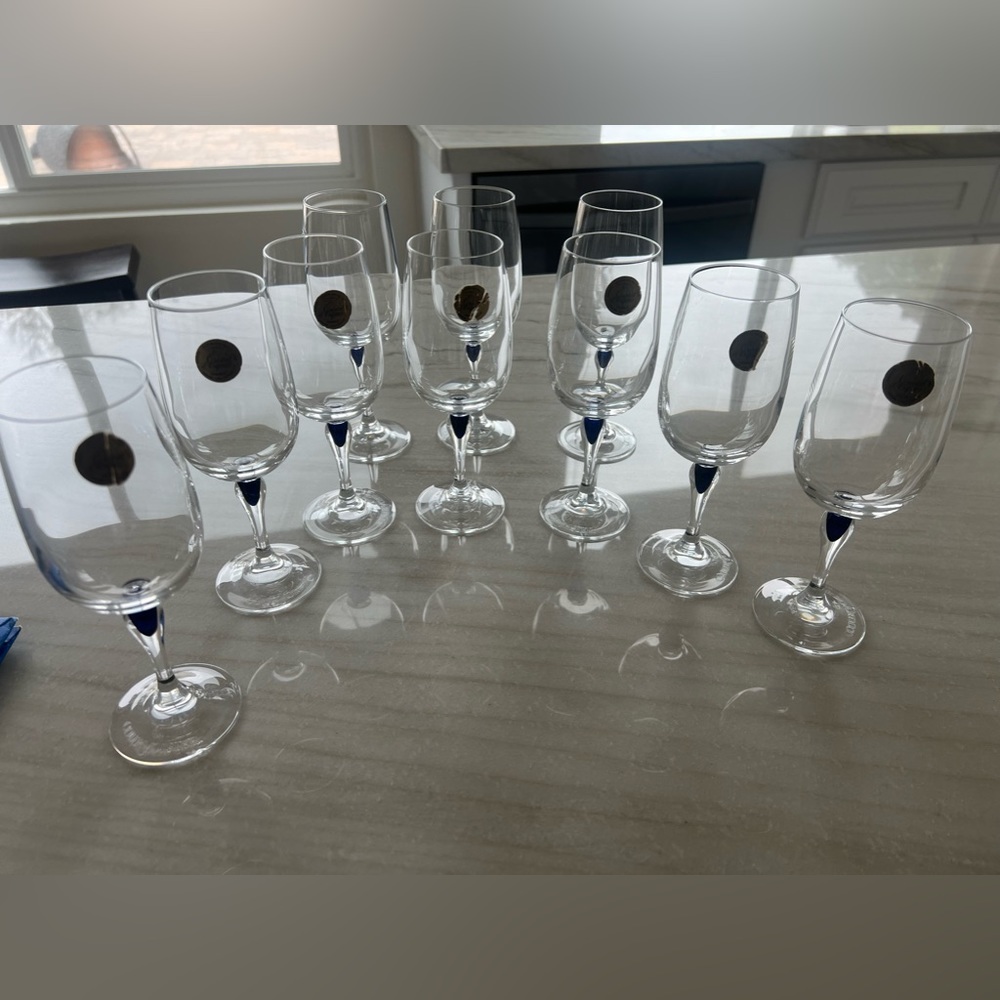 Courvoisier Crystal Cognac Wine Glasses- Set of 10